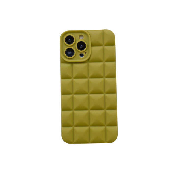 3D Lattice Suitable Apple iPhone Phone Case 14max Angel Eyes 12pro Transparent TPU13/XR Soft Case - CrozsiPhone Case