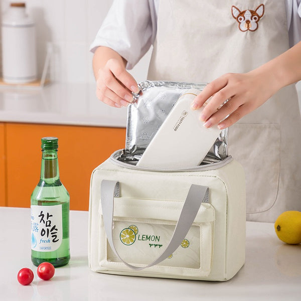 New Lunch Bag, Thermal Insulation Bag, Outdoor Picnic Bag, Portable Lunch Bag, Japanese Ice Bag, Student Lunch Box Bag