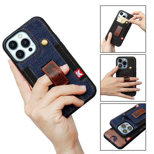 For iPhone 13pro Case Apple 14 Plug - in Wristband Phone Cover iPhone 14 Case - CrozsiPhone Case