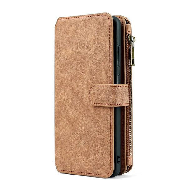 Samsung Galaxy S20plus Wallet Mobile Phone Case Suitable For Note20ultra Multi - Function Card Leather Case S22+ - CrozsiPhone Case