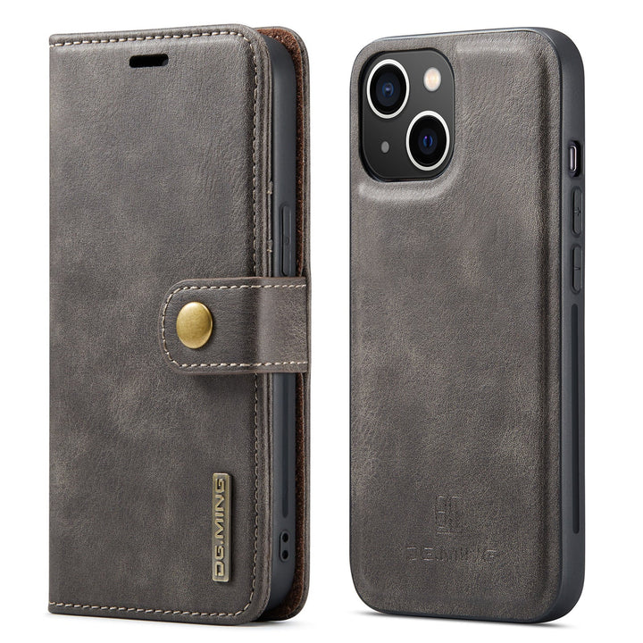 Suitable for iPhone13 magnet split mobile phone leather case iPhone12/11 Pro Max two - in - one protective case - CrozsiPhone Case