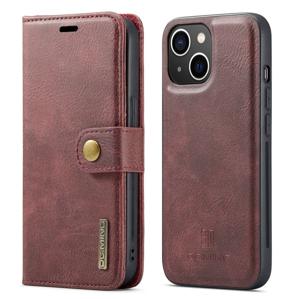 Suitable for iPhone13 magnet split mobile phone leather case iPhone12/11 Pro Max two - in - one protective case - CrozsiPhone Case
