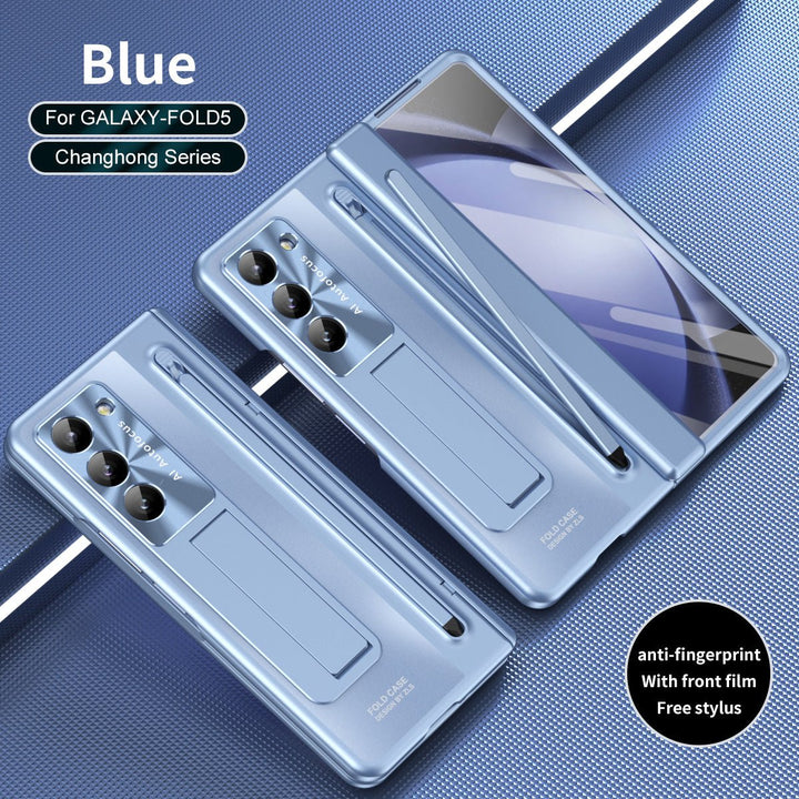Suitable for Samsung zfold 6 phone case FOLD5 folding official pen slot case film integrated all inclusive anti fall protective case - CrozsiPhone Case
