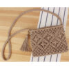Tassel Handheld Woven Bag Retro Handheld Woven Bag Summer Vacation Tourism Beach Bag