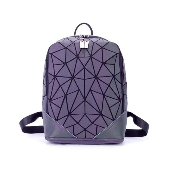 Hype Geometric Prism Luminous Backpack Larger Size ( Fits Standard 11 x 11.5 Binder )