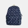 Star Denim Backpack Bag