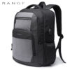 Bange New Fashion Casual All-Match Water-Repellent Technology USB Outdoor Backpack For Men