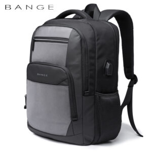 544045008 Bange New Fashion Casual All-Match Water-Repellent Technology USB Outdoor Backpack For Men