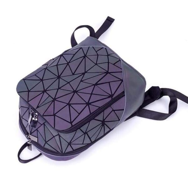 Hype Geometric Prism Luminous Backpack Larger Size ( Fits Standard 11 x 11.5 Binder )