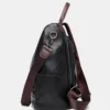 PU Leather Backpack Bag
