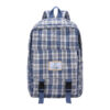 Plaid schoolbag casual girl Harajuku literary style campus backpack high school junior high school student backpack