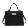 Size Solid Color PU Kelly Bag Candy Color Handbag Cross Shoulder Fashion Model Bag