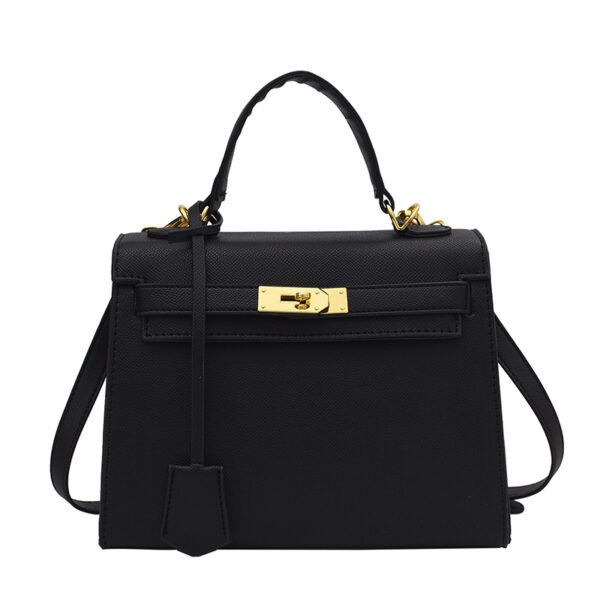 Size Solid Color PU Kelly Bag Candy Color Handbag Cross Shoulder Fashion Model Bag