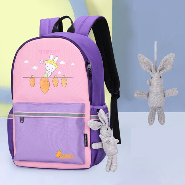 New Dinosaur Backpack Cartoon Anime Backpack Boys and Girls Primary and Secondary School Students Cartoon School Bags