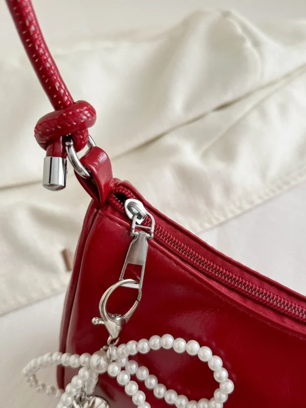 Butterfly PU Leather Shoulder Bag