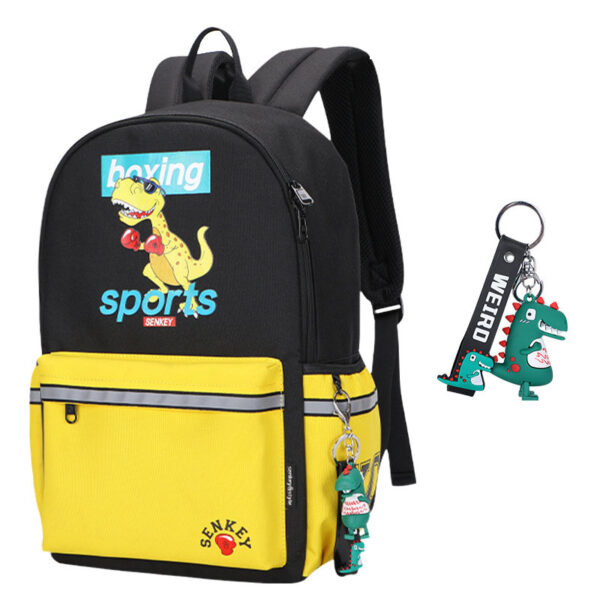 New Dinosaur Backpack Cartoon Anime Backpack Boys and Girls Primary and Secondary School Students Cartoon School Bags