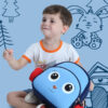 Boys and girls anti-lost bag cartoon backpack diving material children's backpack