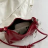 Butterfly PU Leather Shoulder Bag