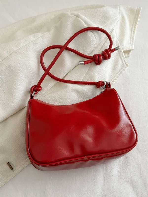 Butterfly PU Leather Shoulder Bag