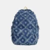 Star Denim Backpack Bag