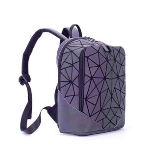 544045123 Hype Geometric Prism Luminous Backpack Larger Size ( Fits Standard 11 x 11.5 Binder )