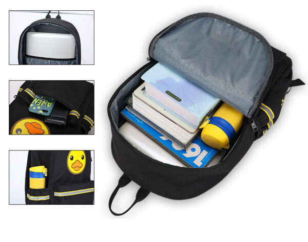 New Dinosaur Backpack Cartoon Anime Backpack Boys and Girls Primary and Secondary School Students Cartoon School Bags