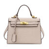 Size Solid Color PU Kelly Bag Candy Color Handbag Cross Shoulder Fashion Model Bag