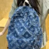 Star Denim Backpack Bag