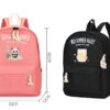 New creative oxford cloth middle school student bag primary school student backpack anime backpack