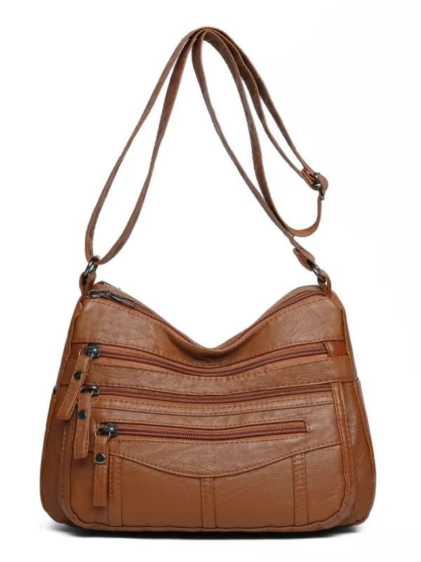 Multi-Compartment Crossbody Bag