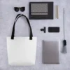 Aesthetic Tote Bag for Women | Cute & Functional Everyday Bag | Reusable Grocery Tote Bag | Minimalist Canvas Bag with Design