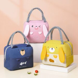 552161620 Portable Insulated Thermal Picnic Food Lunch Bag Box Cartoon Tote Food Fresh Cooler Bags Pouch