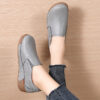 Loafer Shoes for Women with Thick Sole Soft Sole Versatile Single Shoes Round Toe Slip-On Casual Comfortable Anti-Slip Mother Shoes